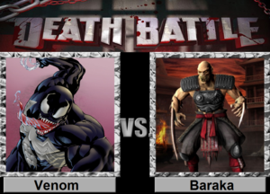  Death Battle: Venom VS Baraka