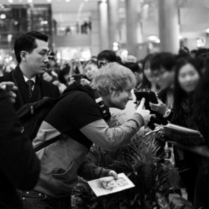  Ed at the airport in Seoul