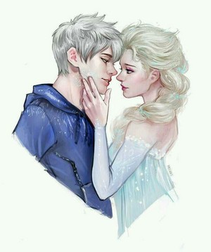 Elsa and Jack Frost