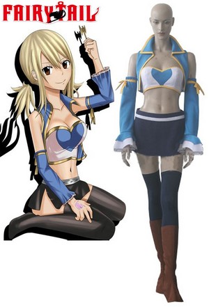  Fairy Tail Lucy Heartfilia Seven Years After Cosplay Costume