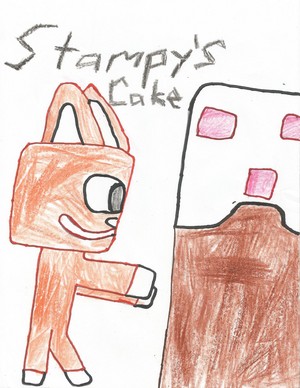  From Aiden, Stampy's Cake