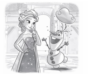  ফ্রোজেন - Anna and Elsa: A Warm Welcome Book