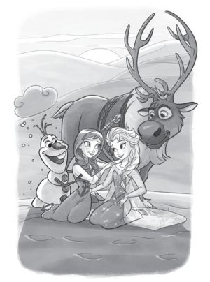  겨울왕국 - Anna and Elsa: A Warm Welcome Book