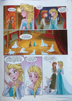  アナと雪の女王 Comic - Dancing 日