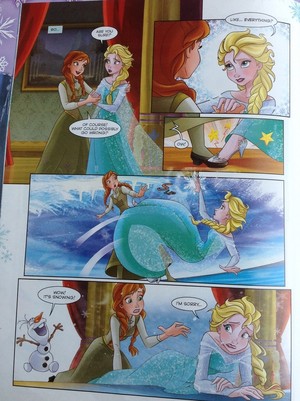  Frozen - Uma Aventura Congelante Comic - Dancing dia