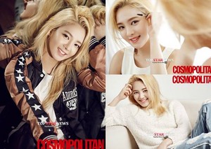  Hyoyeon - Cosmopolitan X Makeup Forever Aqua Brow April 2015 Issue