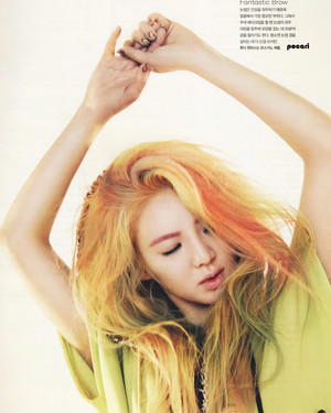  Hyoyeon for Vogue April 2015