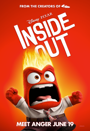  Inside Out Poster - Anger