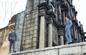  Joo Won and Kim Young KwangFor W Korea’s April 2015 Issue