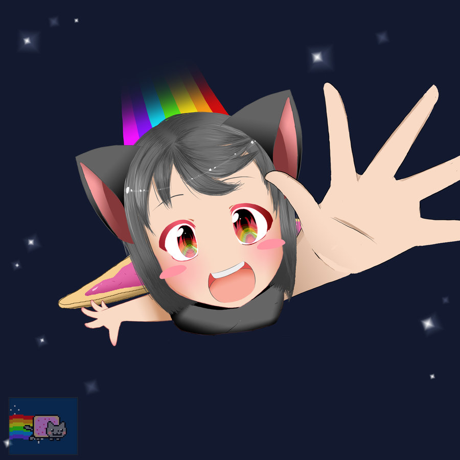  Nyan cat anime~
