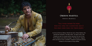  Oberyn Martell Game of Thrones: In Memoriam Book