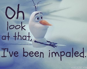  Olaf is so cute