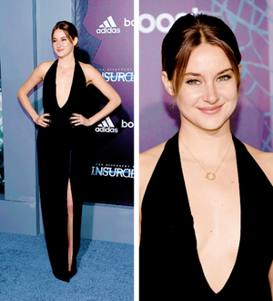  Shailene Woodley attends ‘The Divergent Series: Insurgent’ New York premiere at Ziegfeld Theater