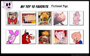 Top 10 Favorite Pigs