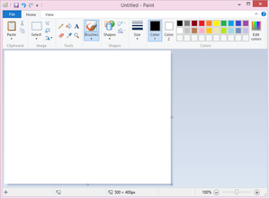 Windows 8.1 Blush Paint