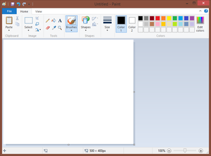 Windows 8.1 Chocolate Paint