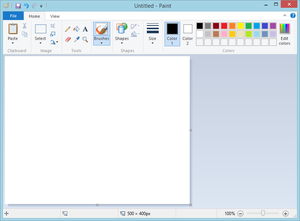 Windows 8.1 Sky Paint