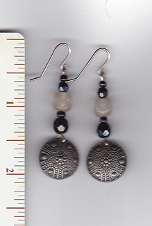  earrings made Von TheCountess