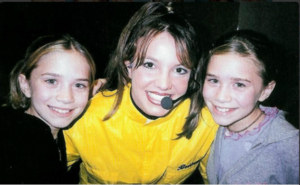  mary-kate and ashley with britney spears