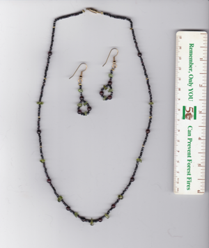  ожерелье and earrings made by TheCountess