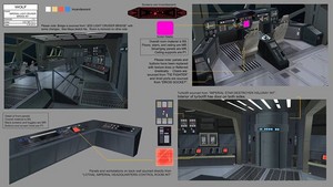  Interiors of an Imperial Light क्रूजर, लैंड क्रूजर Concept Art