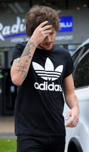  Louis outside his hotel