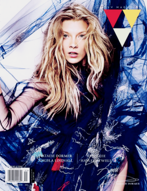  Natalie Dormer on the cover of the spring’s issue of VVV Magazine
