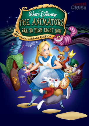 Walt ディズニー Parody Posters - Alice in Wonderland