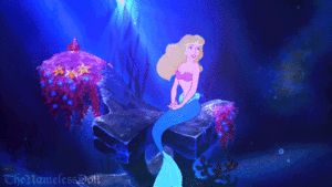 Aurora as a mermaid