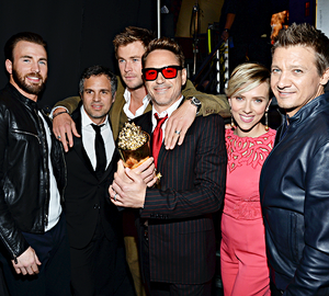  Avengers Cast एमटीवी Movie Awards 2015