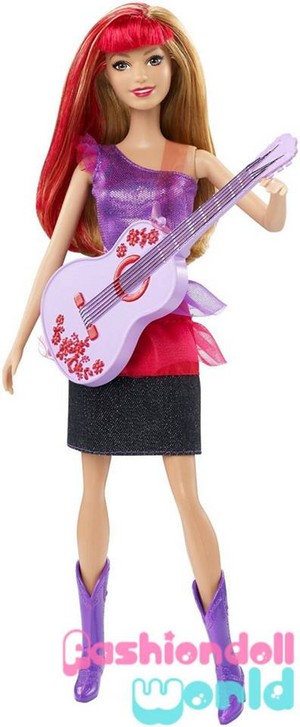  búp bê barbie in Rock'n Royals Raina Doll