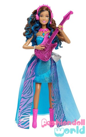  Barbie in Rock'n Royals Singen Erika Doll