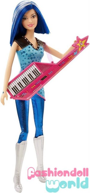  búp bê barbie in Rock'n Royals Zia Doll