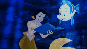 Belle as a mermaid