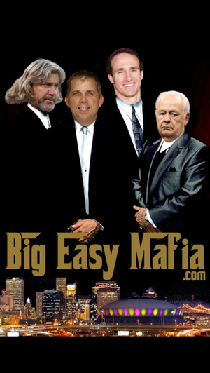  Big Easy Mafia Saints peminat Club