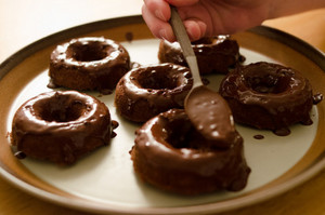  chokoleti donuts