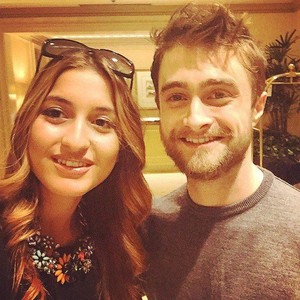  Daniel Radcliffe Exclusive Pic with fan (Fb.com/DanieljacobradcliffeFanClub)