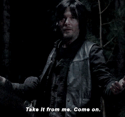  Daryl's willingness to sacrifice himself for his friend