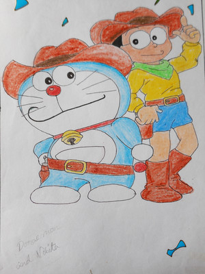 Doraemon drawing   
