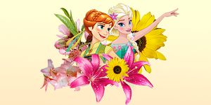  Elsa and Anna fanart
