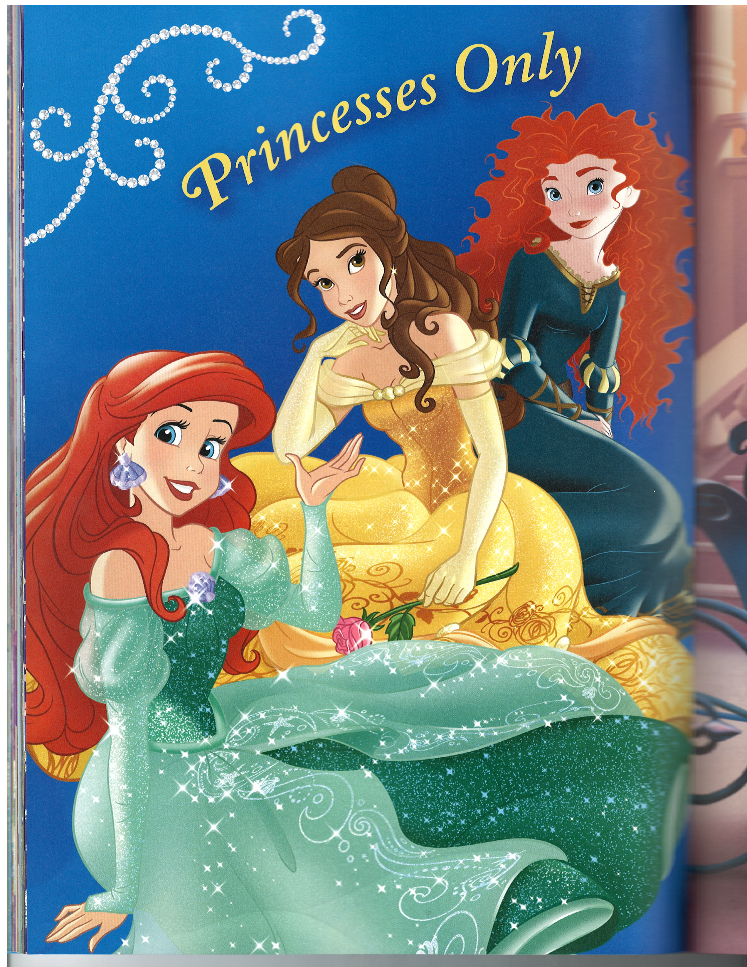 Fairy Tale Momments Poster Book Disney Princess Photo
