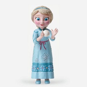  Frozen - Uma Aventura Congelante Young Elsa Figurine por Jim costa