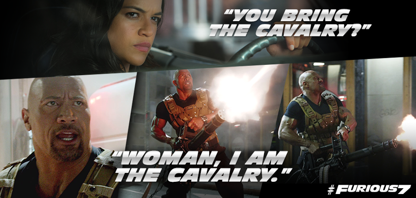 Furious 7 - Letty and Hobbs