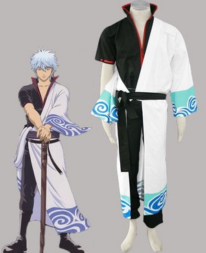  Gintama (Гинтама) - Sakata Gintoki cosplay costume first generation