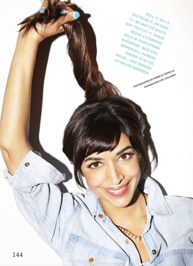 As part of an ongoing series, Hannah Simone shot by 