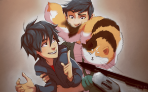  Hiro, Tadashi and Mochi