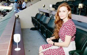  Holland Roden visits The Moet and Chandon Suite at the 2015 BNP Paribas Open