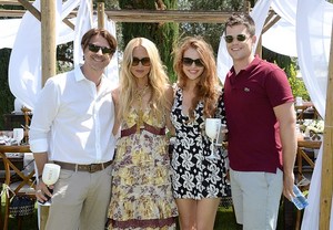  Holland attends Moet Ice Imperial At The Zoe lapor And DVF Brunch, Hosted sejak Rachel Zoe
