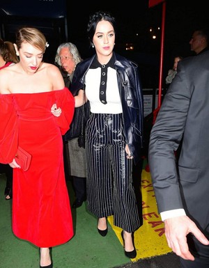  Katy Perry at Karl Lagerfeld’s Chanel barco Party in NY