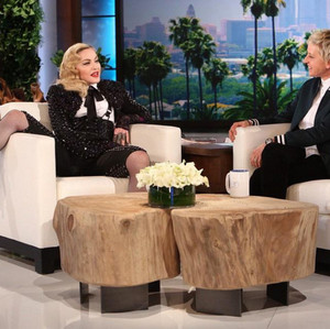  Мадонна on Ellen 2015